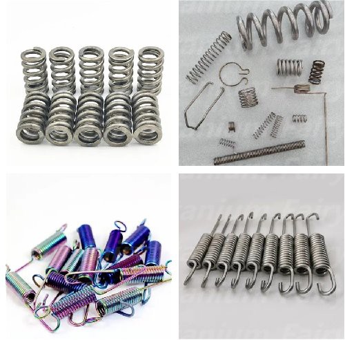 Titanium Grade 5 spring in stock